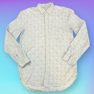 Your Neighbors Long Sleeve Button-Down Shirt - Size Small - Urban Outfitters